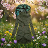 Aravienne - isolierte Übergangsjacke – Grün