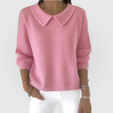 Elena | Klassischer Und Vielseitiger Damenpullover – Rosa