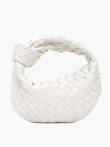 Gewebte Mini-Handtasche Damen | Elegantes Design & Luxuriöser Stil – Weiß
