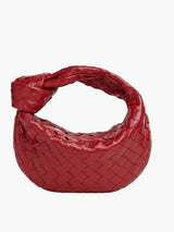 Gewebte Mini-Handtasche Damen | Elegantes Design & Luxuriöser Stil – Rot