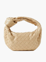 Gewebte Mini-Handtasche Damen | Elegantes Design & Luxuriöser Stil – Beige