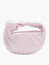 Gewebte Mini-Handtasche Damen | Elegantes Design & Luxuriöser Stil – Rosa