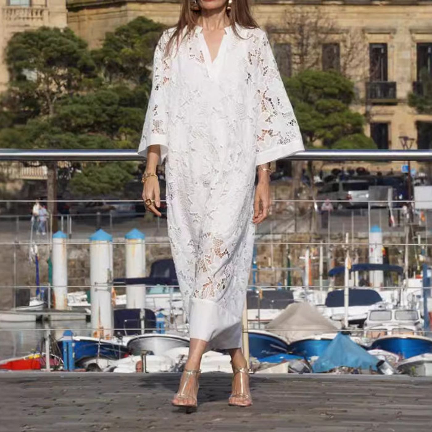 Gitta – Sommerkleid mit Wunderschöner Spitze