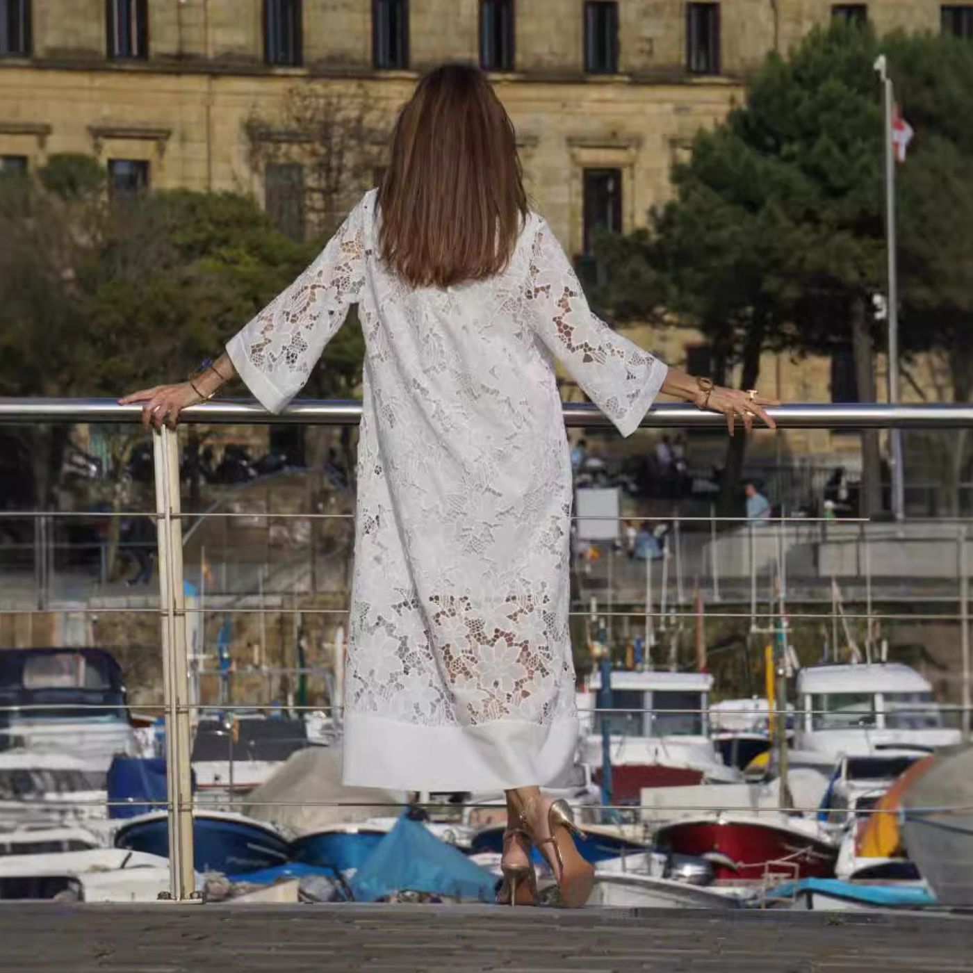 Gitta – Sommerkleid mit Wunderschöner Spitze