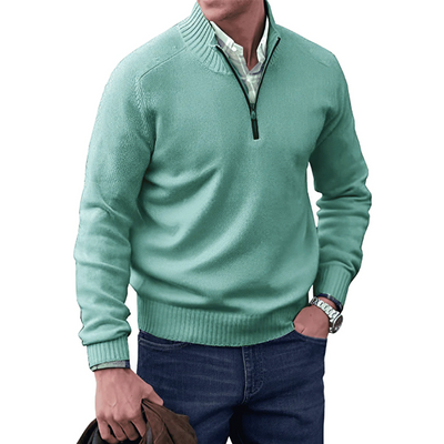 VALE | Noah – Elegant half-zip pullover