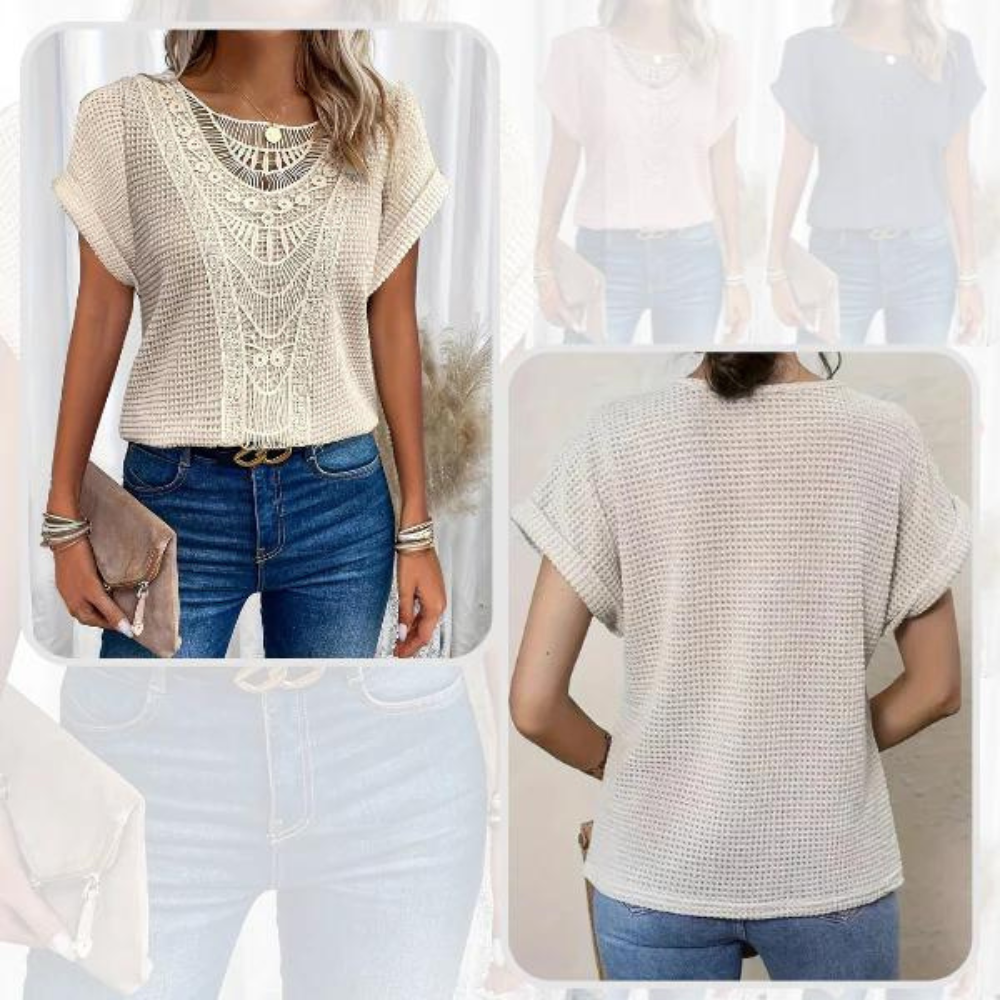 Broglie® | Elegantes schickes Spitzentop