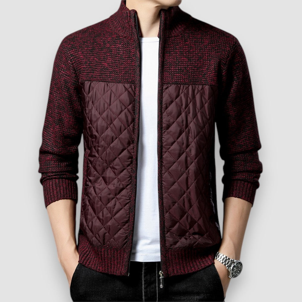 Marbles | Quilted Knit Jacket