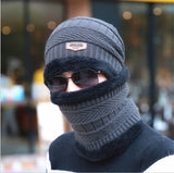 Skullies | Mütze mit Nacken- und Halsschutz für Herbst und Winter – Skullie 2 – Dunkelgrau