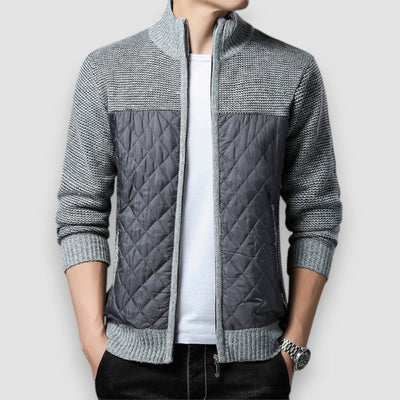 Marbles | Quilted Knit Jacket