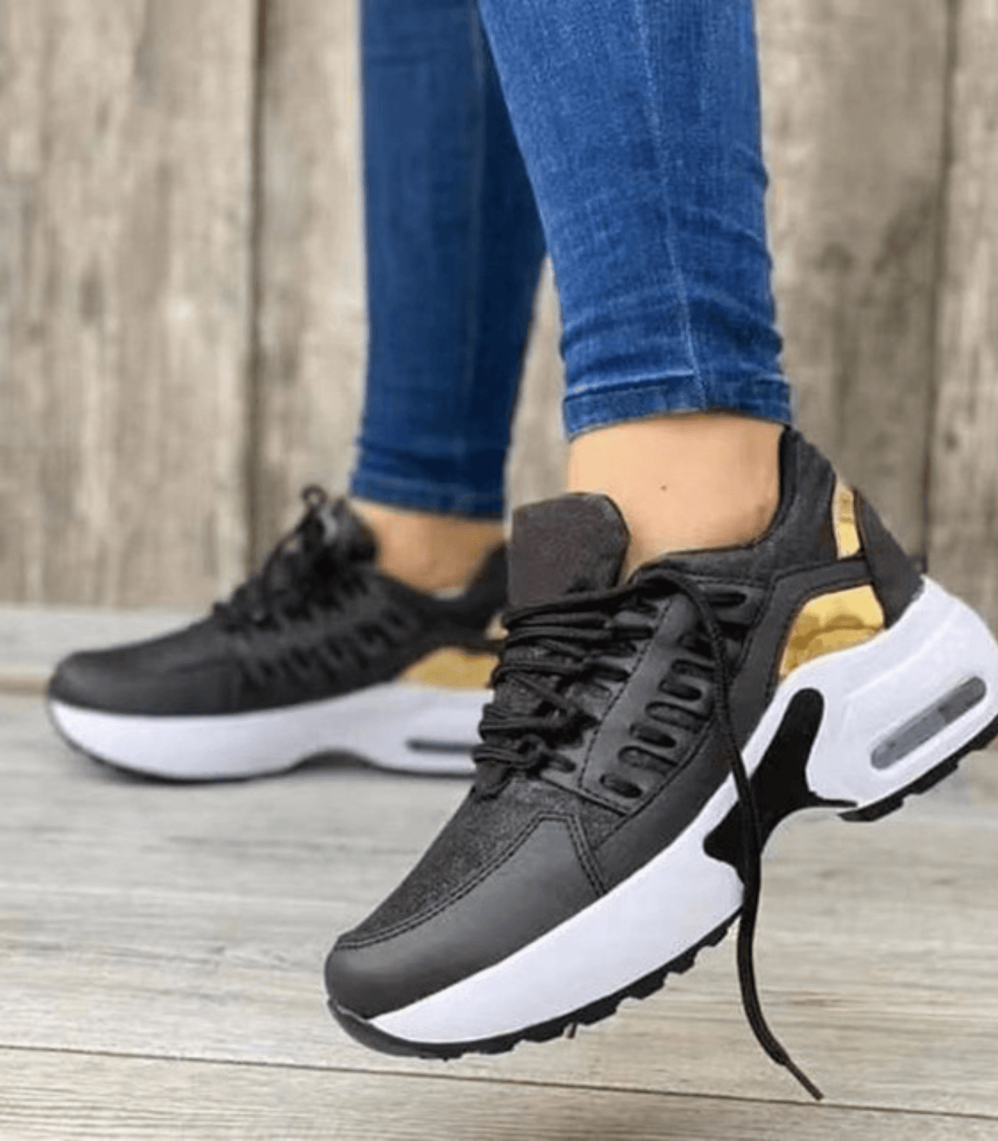 Damen Komfort-Sneaker Rutschfest Leicht