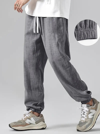 Lässige Herren Leinenhose