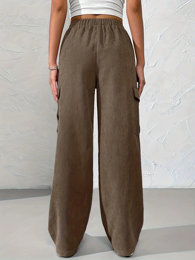 Bethania® | Herbst und Winter neue elastische Taille Cargohose Cord