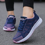 Orthopädische Wanderschuhe für Damen | Breite Zehenkappe – Blau
