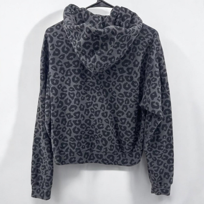 Herren Hoodie mit Leopardenmuster - Stylisch und Lässig für Streetwear