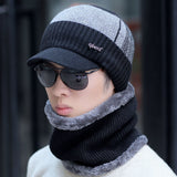 Skullies | Mütze mit Nacken- und Halsschutz für Herbst und Winter – Skullie 4 – Dunkelgrau