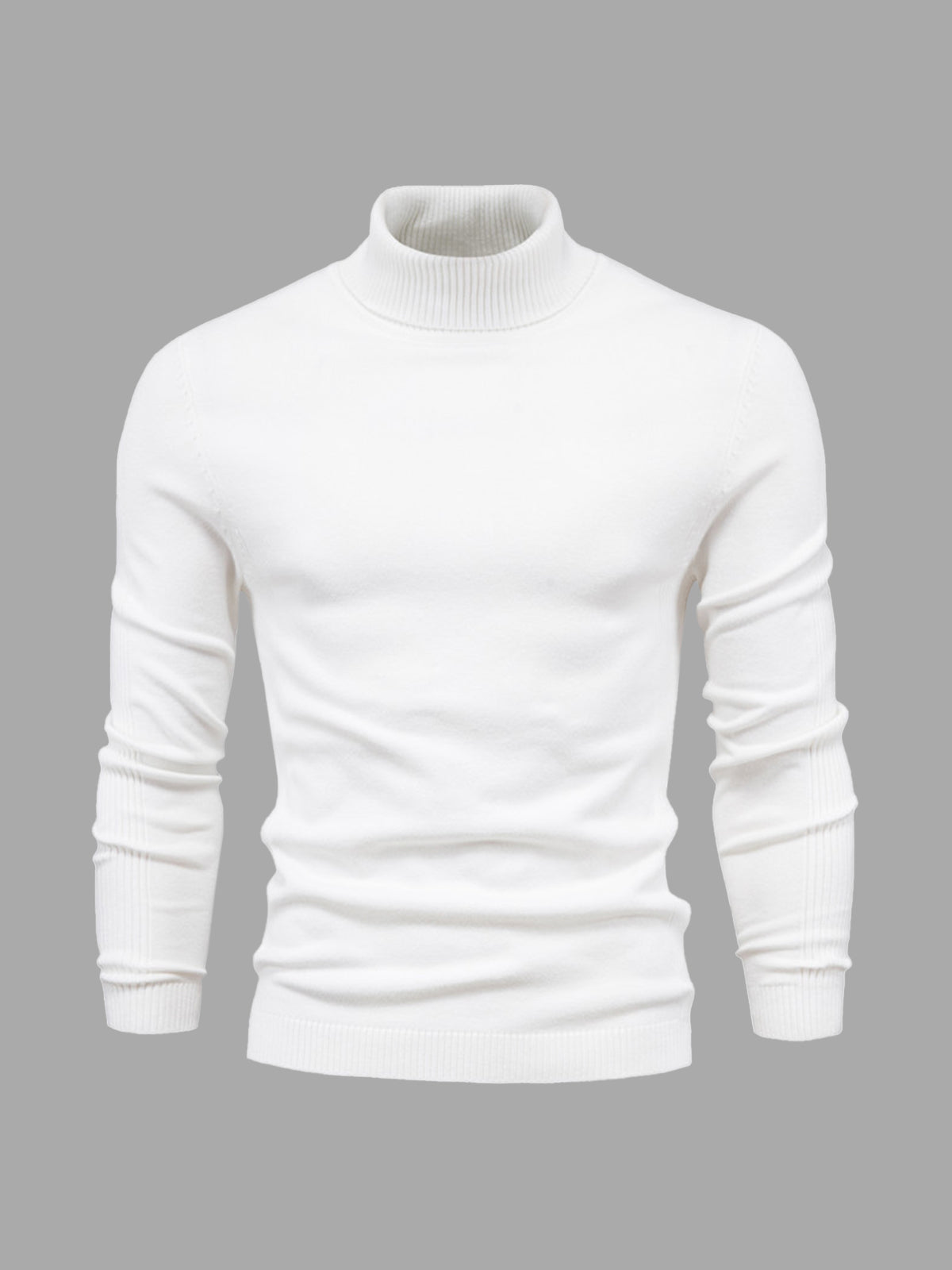 Rollkragen Pullover Herren Baumwolle | Elegant & Bequem