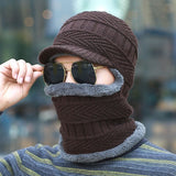 Skullies | Mütze mit Nacken- und Halsschutz für Herbst und Winter – Skullie 1 – Braun