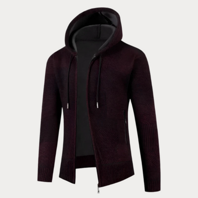 Lässige Kapuzenjacke für Herren