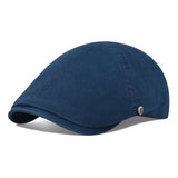 SIMON | GOLFMÜTZE AUS BAUMWOLLE – Marineblau