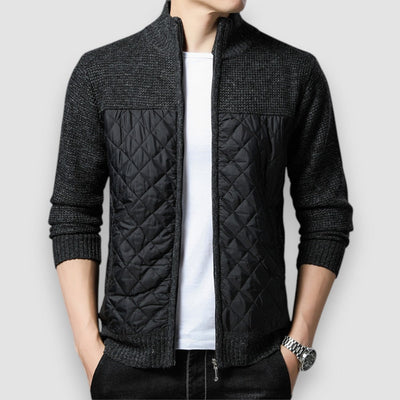 Marbles | Quilted Knit Jacket