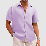 Hemd Herren | Atmungsaktiv & Stilvoll – Lila