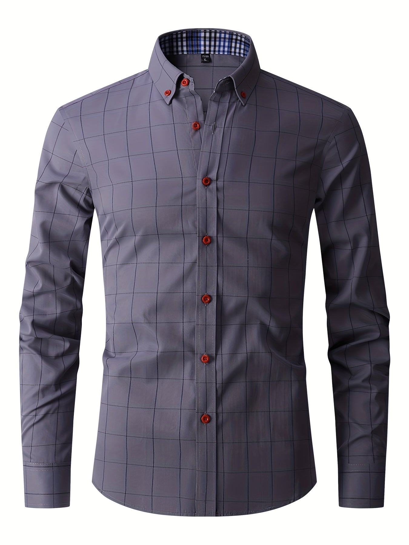 Hemd | Langarm | Slim Fit | Oxford Hemd | Herren-Knopfleistenhemd