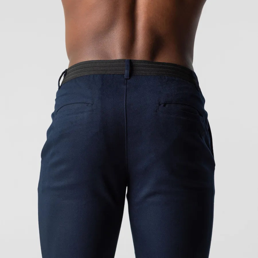 Herren-Chinos | Elastische Taille | Stretch | Skinny-Chinos | Herrenhosen