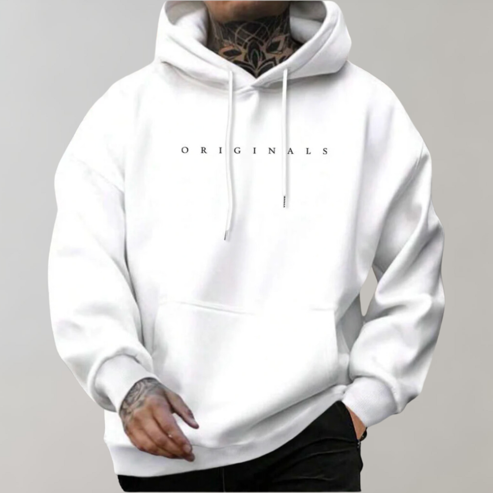 Herren-Hoodie – Bequemer, trendiger Pullover-Hoodie mit Kängurutasche