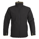 Herren Kälteschutzjacke | Wendbar & Kompakt verstaubar | Wind- & Nässeschutz – Schwarz