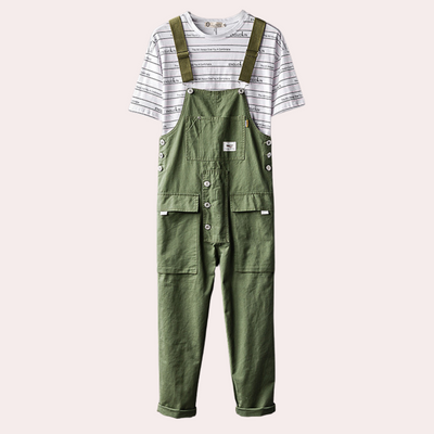 Herren-Overalls | Cargohosen | Taschen | Latzhosen | Herrenbekleidung