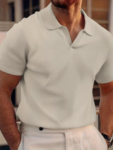 Herren Polo Shirt | Atmungsaktiv & Bequemer Kragen – Khaki