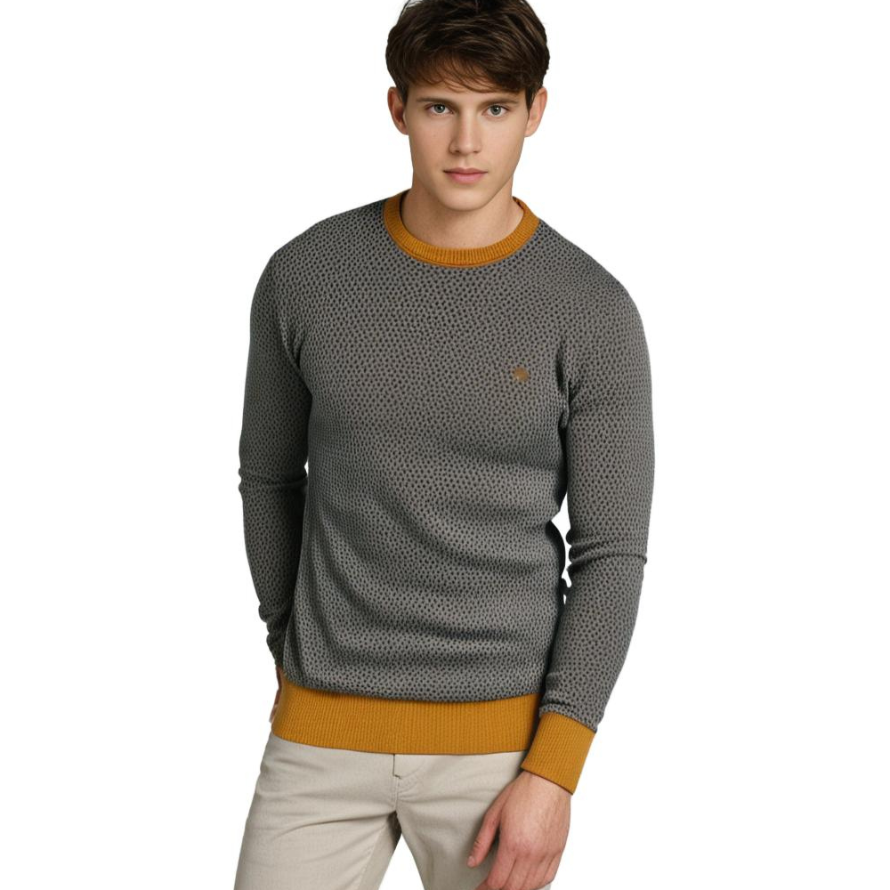 Herren Pullover | Rundhalsausschnitt | Regular Fit | Strickpullover | Herrenbekleidung
