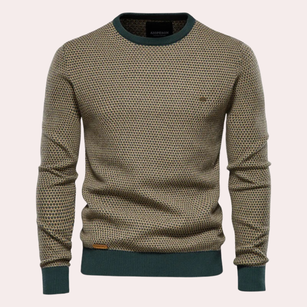 Herren Pullover | Rundhalsausschnitt | Regular Fit | Strickpullover | Herrenbekleidung