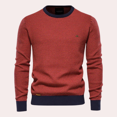 Herren Pullover | Rundhalsausschnitt | Regular Fit | Strickpullover | Herrenbekleidung