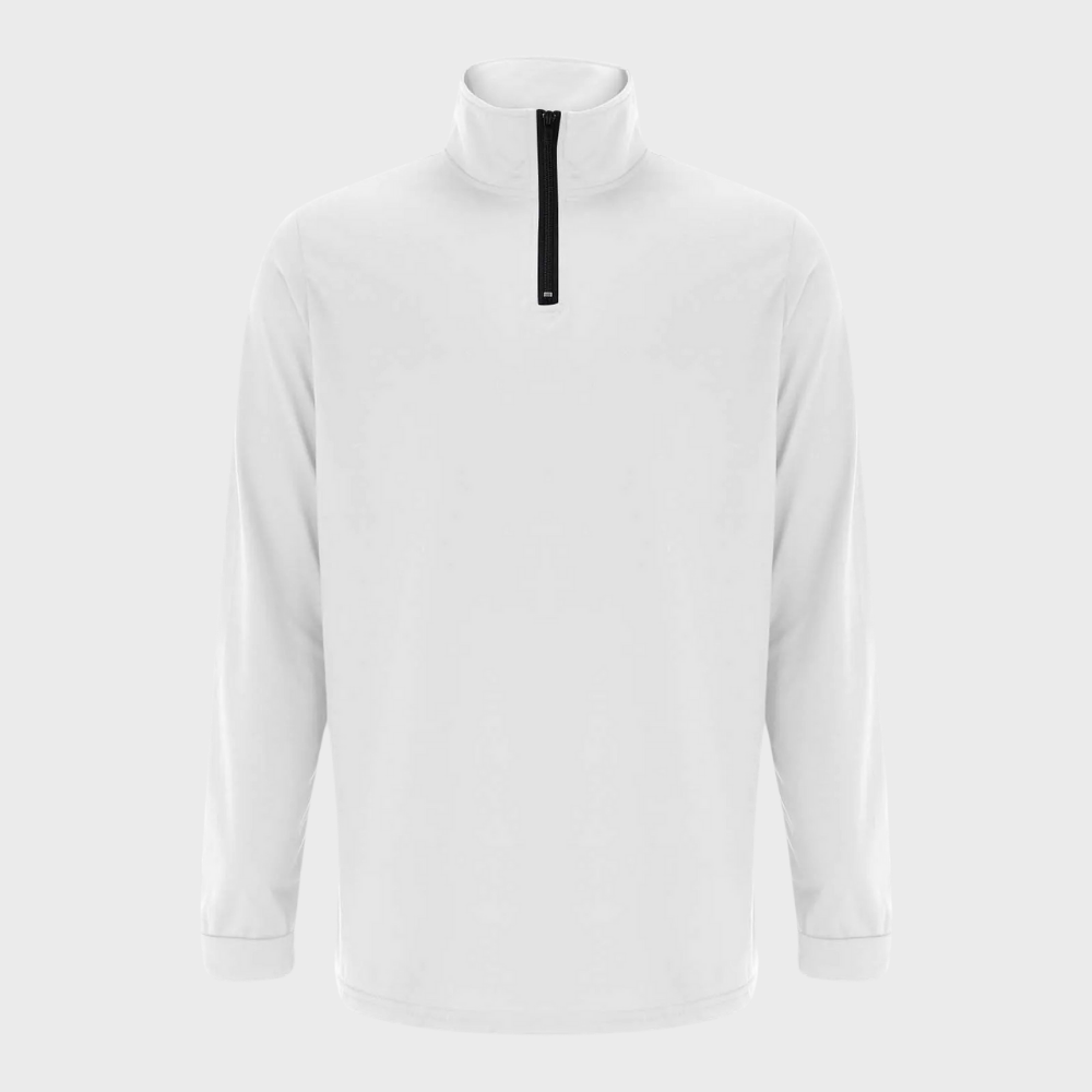 Herren-Pullover mit Viertelreißverschluss | Langarm | Pullover | Sweatshirt mit halbem Reißverschluss | Herren-Pullover mit Viertelreißverschluss