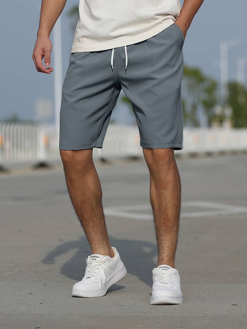 Herren-Shorts – Lässige Sommer-Shorts mit Kordelzug für Männer