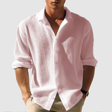 Herrenhemd Herren | Luftiger Komfort & Zeitlos gepflegter Look – Rosa