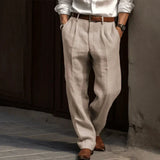 Herrenhosen | Bundfaltenhose & Elegant – Beige