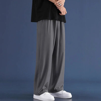 Herrenhosen | Casual | Loose Fit | Straight Leg Pants | Wide Leg Joggers