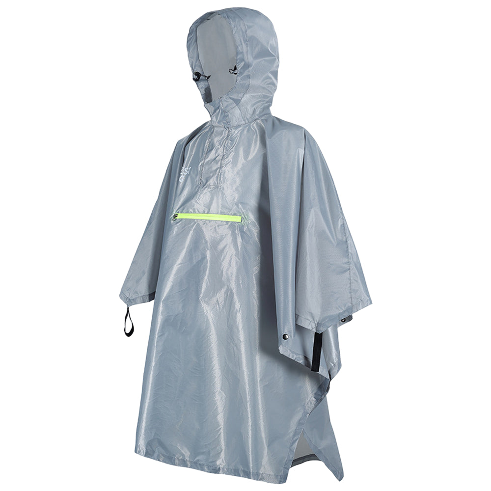 Outdoor Leichte Wasserdichte Atmungsaktive Regenjacke Poncho für Unisex | Ideal für den Winter