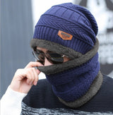 Skullies | Mütze mit Nacken- und Halsschutz für Herbst und Winter – Skullie 2 – Blau