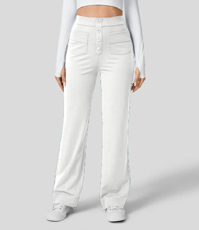 Hoch Taillierte Hose für Elegante Silhouette