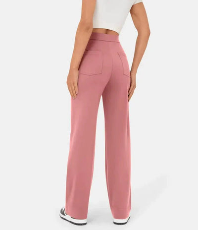 Hochtaillierte Weitbeinhose für elegante Anlässe