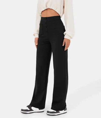 Hochtaillierte Weitbeinhose für elegante Anlässe