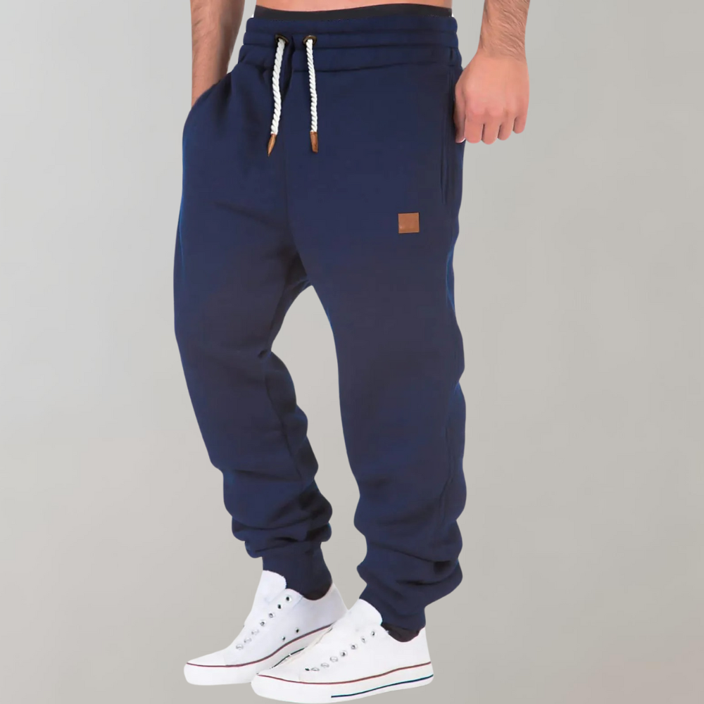 Bequeme Baggy Jogging Hose für Herren | Dehnbar