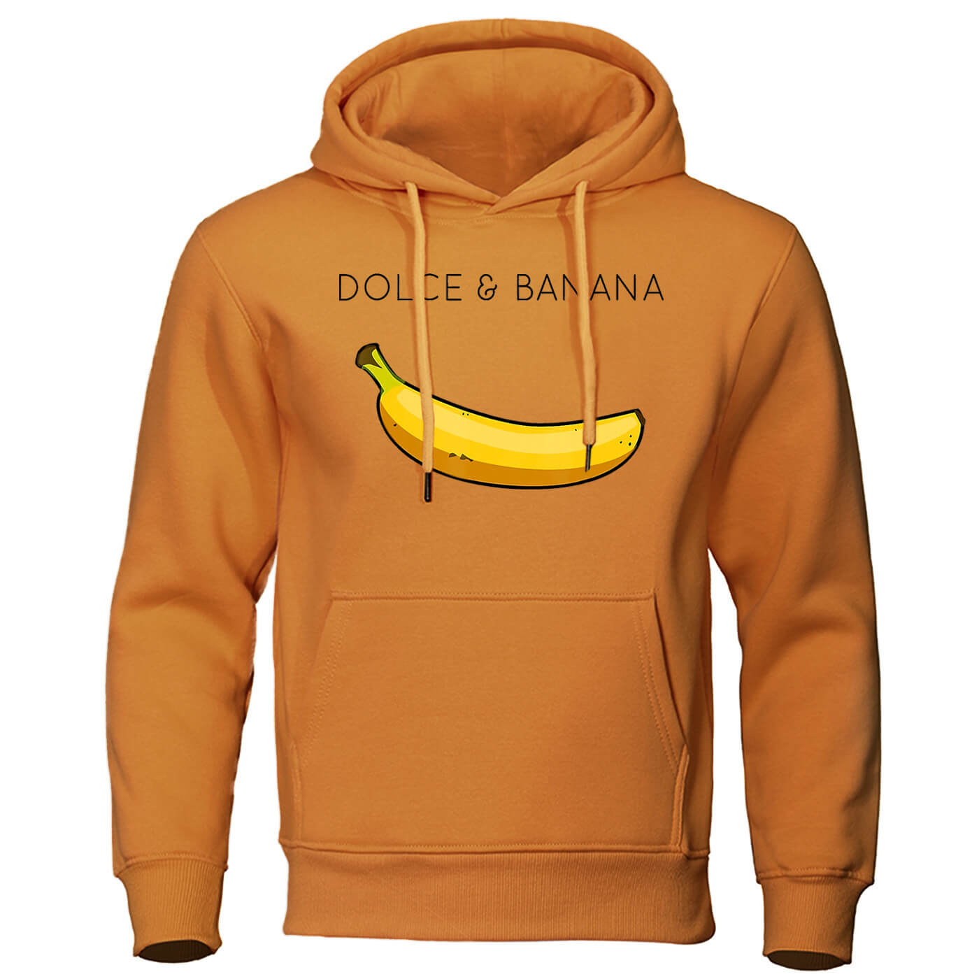 Hoodie - Bananendruck - Kängurutasche - Pullover Hoodie - Herren Hoodies