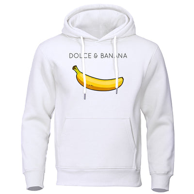 Hoodie - Bananendruck - Kängurutasche - Pullover Hoodie - Herren Hoodies