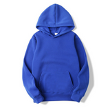 Hoodie Herren | Warm & Komfort-Fit mit Kängurutasche – Blau