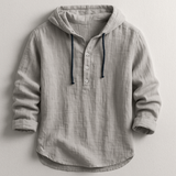 Hoodie für Herren | Verstellbare Kapuze & angenehmer Tragekomfort – Grau