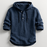 Hoodie für Herren | Verstellbare Kapuze & angenehmer Tragekomfort – Marineblau